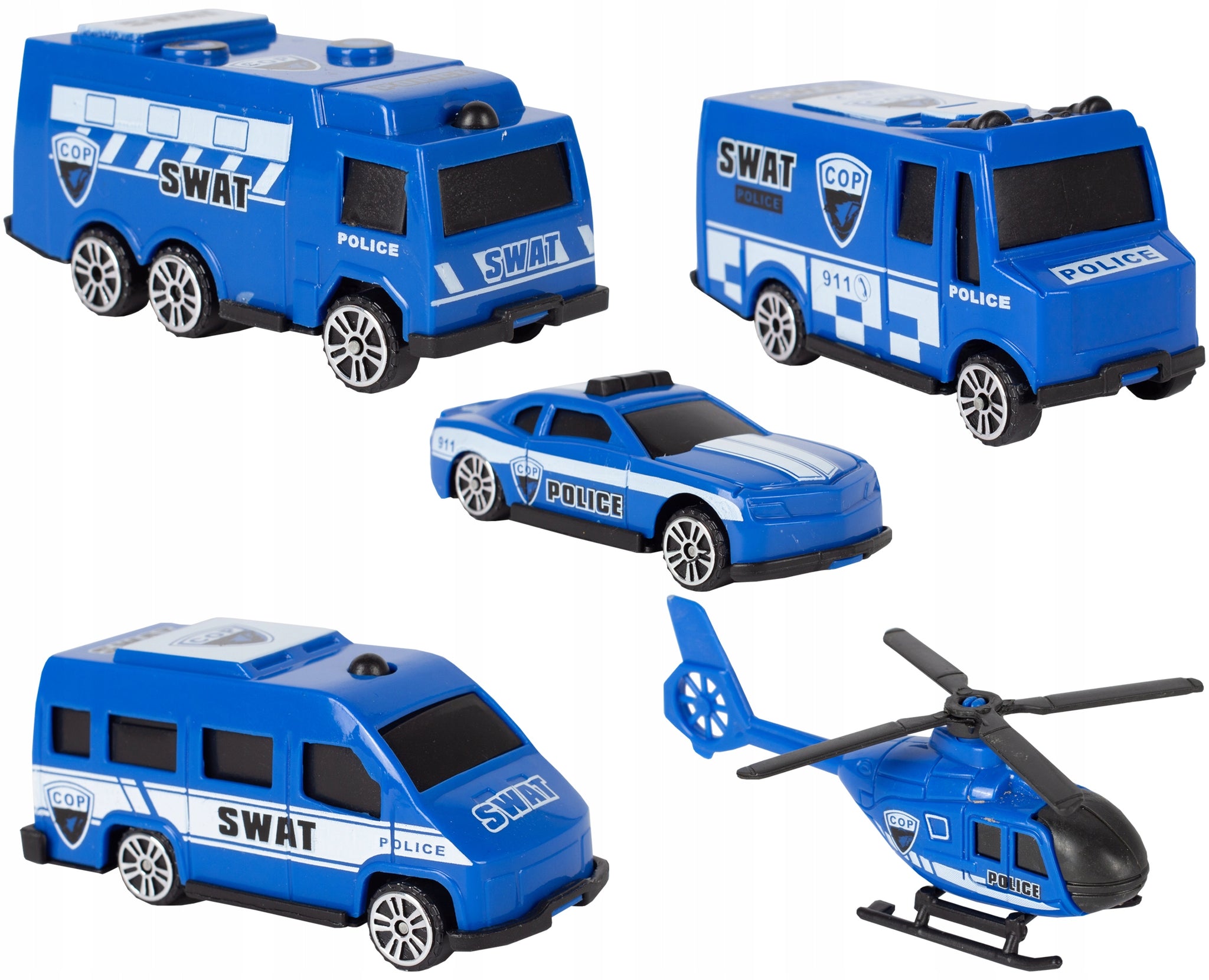 Elektrinis MalPlay policijos traukinys