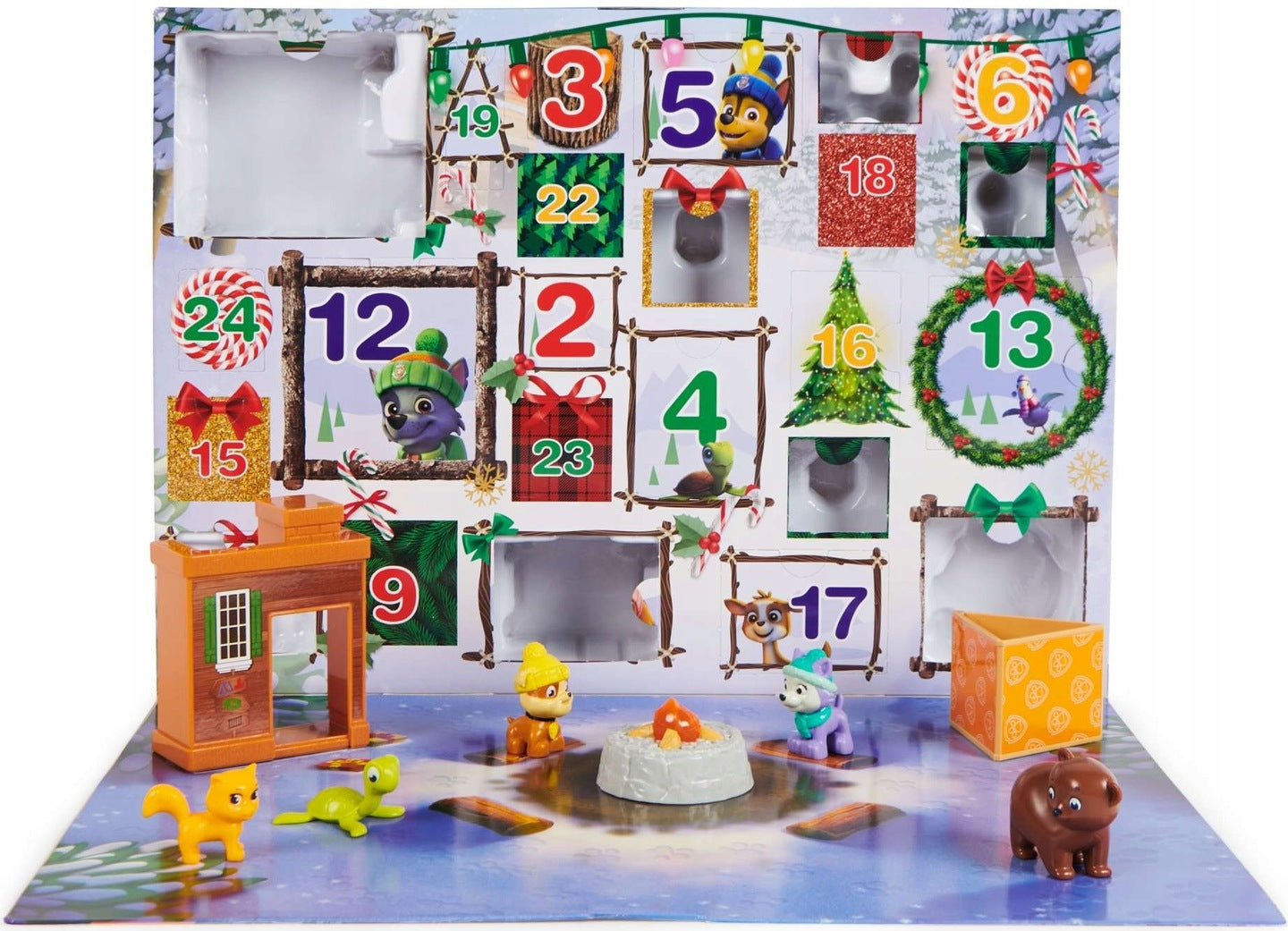Šuniukai patruliai Advento kalendorius