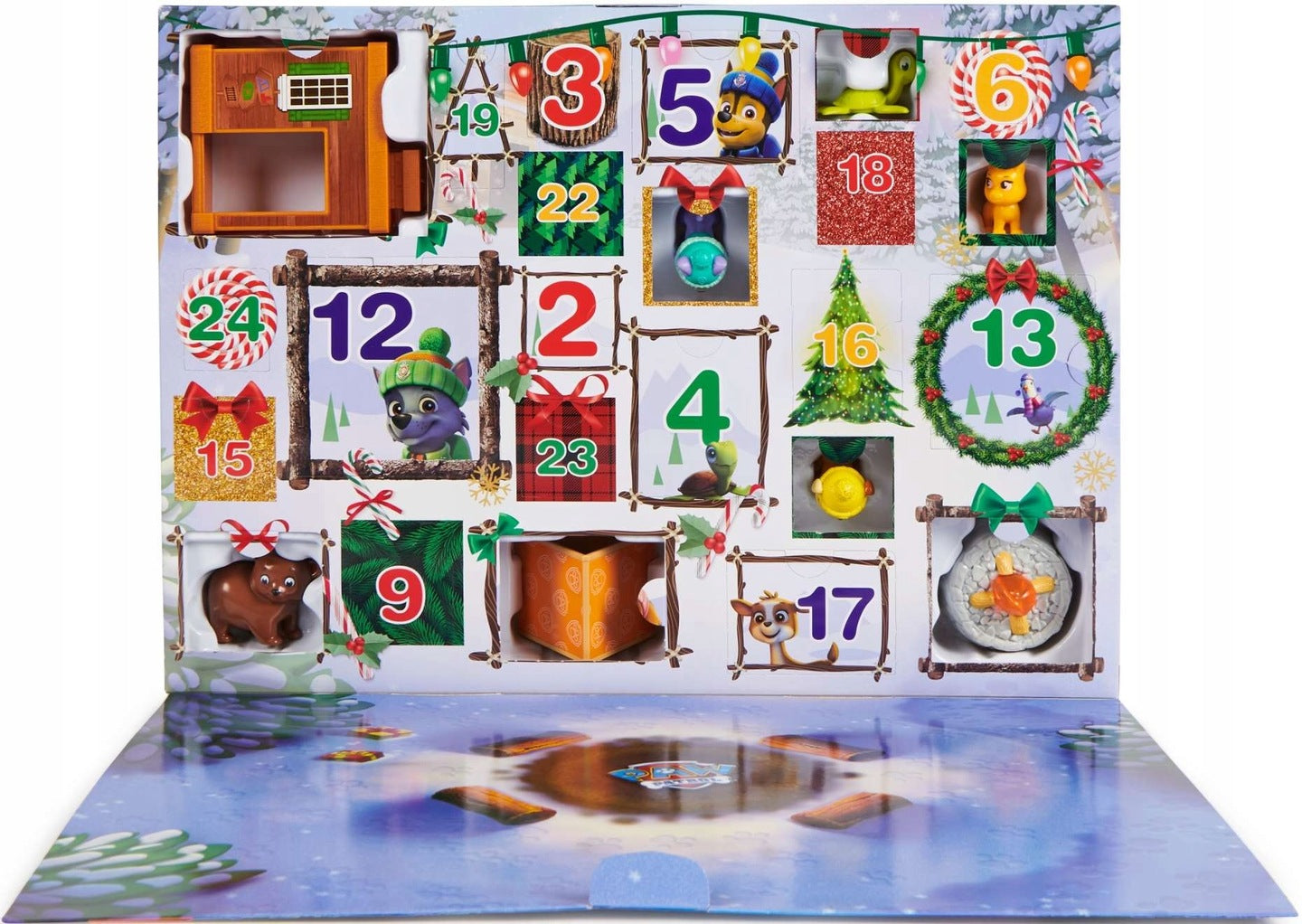 Šuniukai patruliai Advento kalendorius