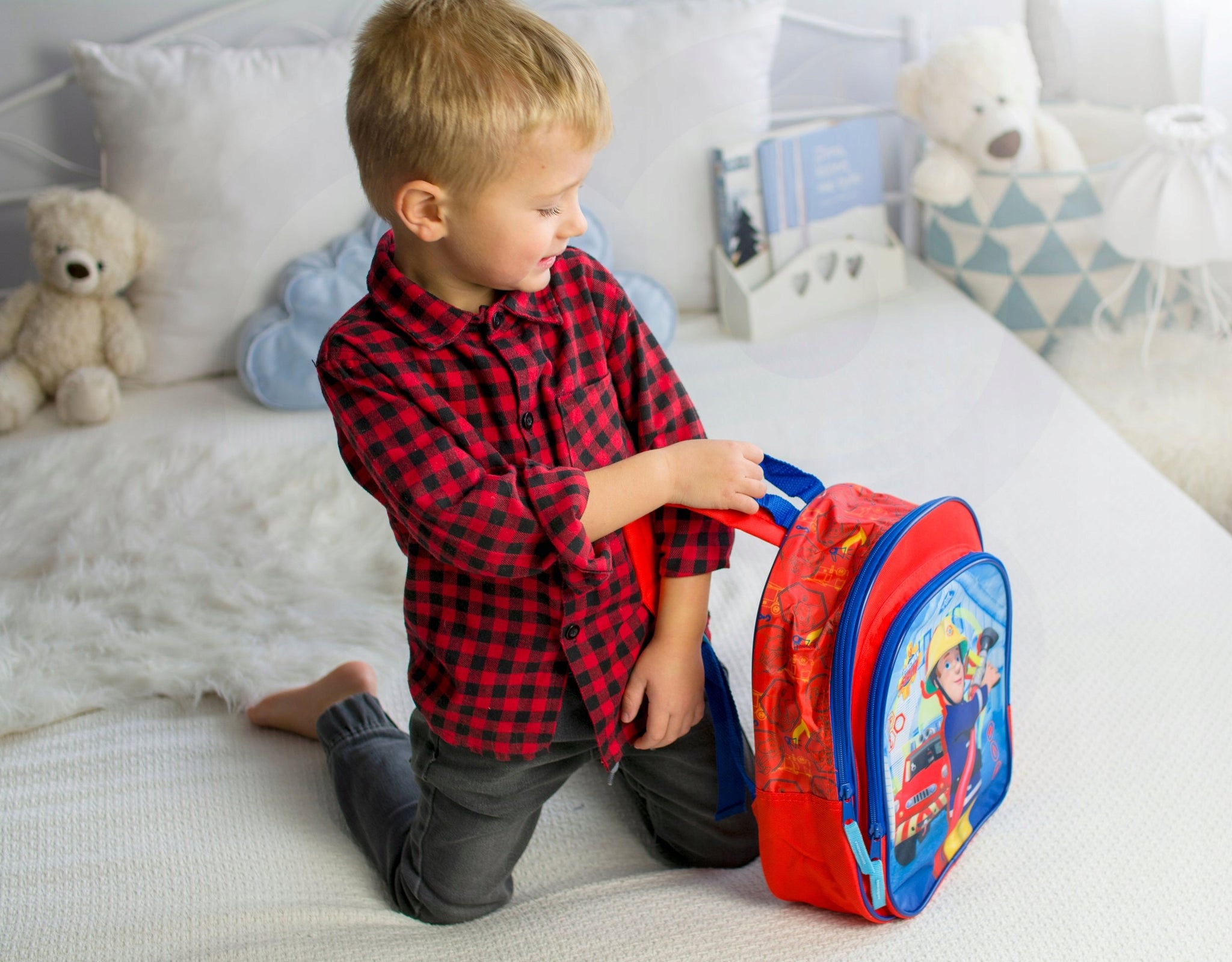 Ikimokyklinė kuprinė Ugniagesys Sam