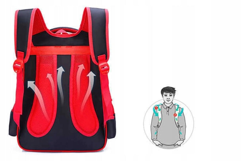 Ikimokyklinė kuprinė Žmogus voras