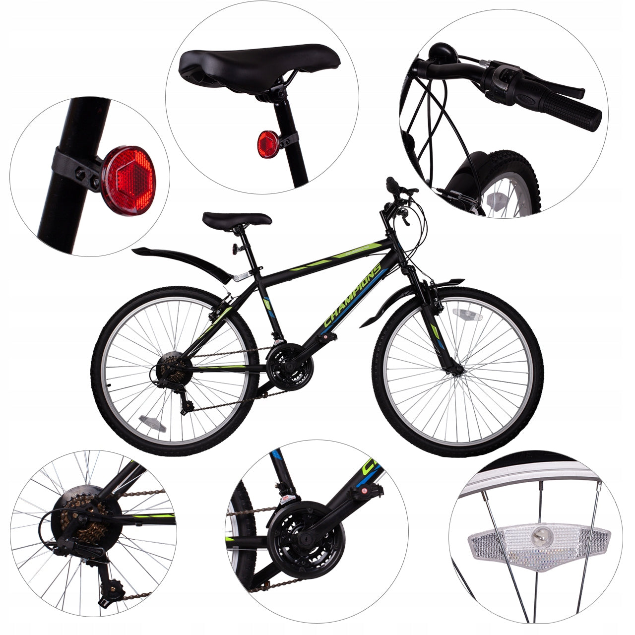 Dviratis MTB MalTrack Arizona Yellow 18