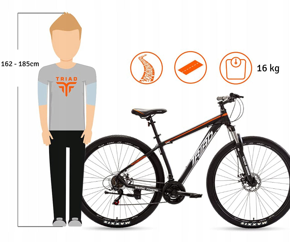 Dviratis MTB TRIAD M6 18