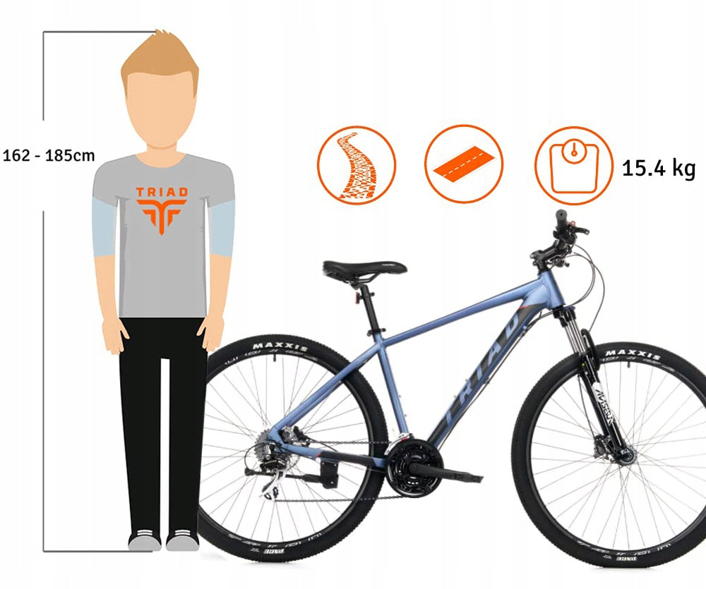 MTB Dviratis TRIAD M7 TR10 18