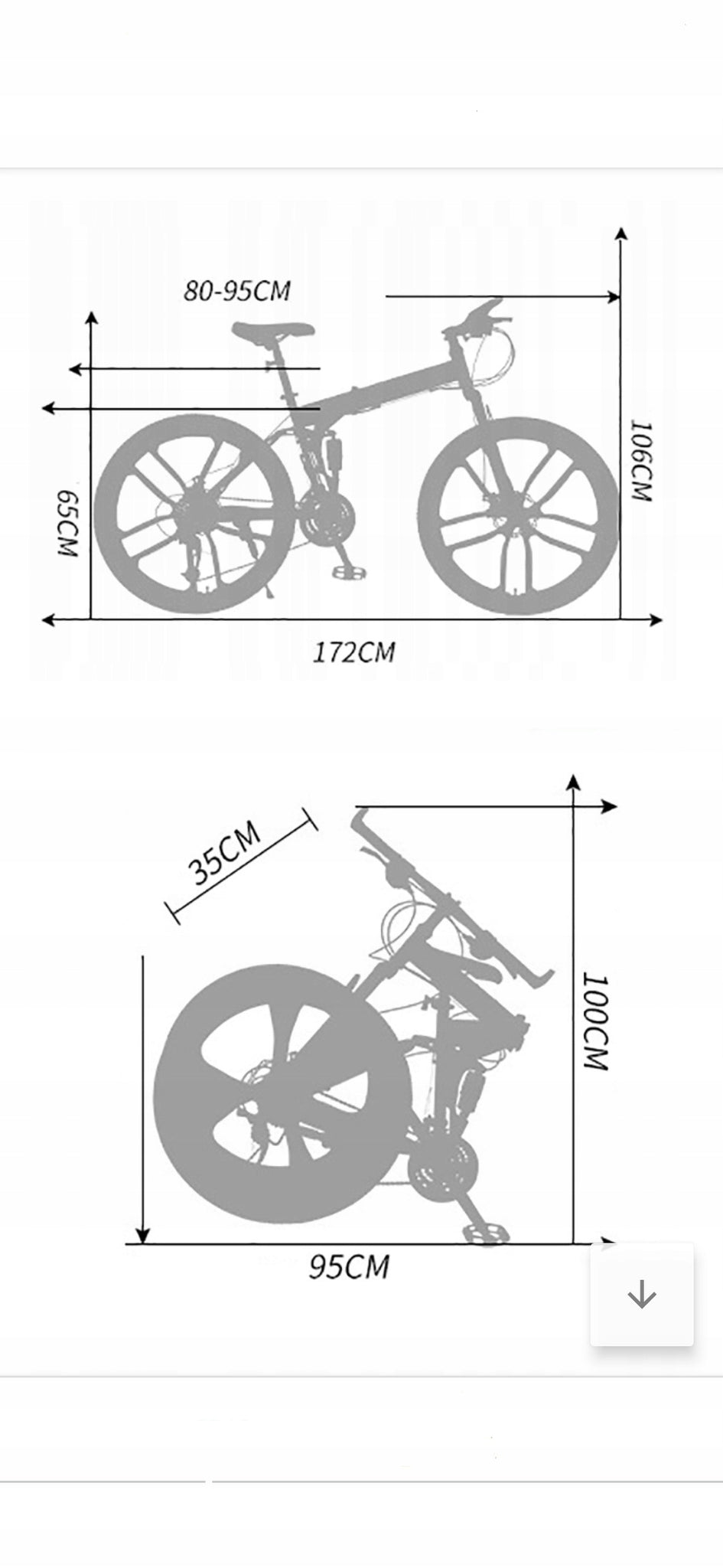 Sulankstomas dviratis Pelikan FOLDING 26