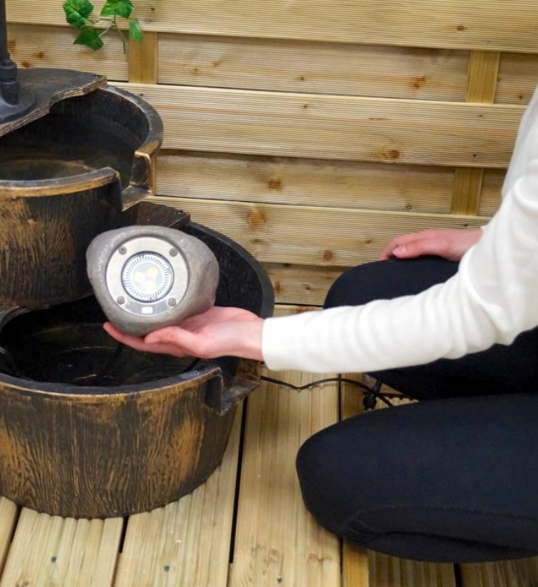 LED sodo prožektorius, IP68 12V AC/DC