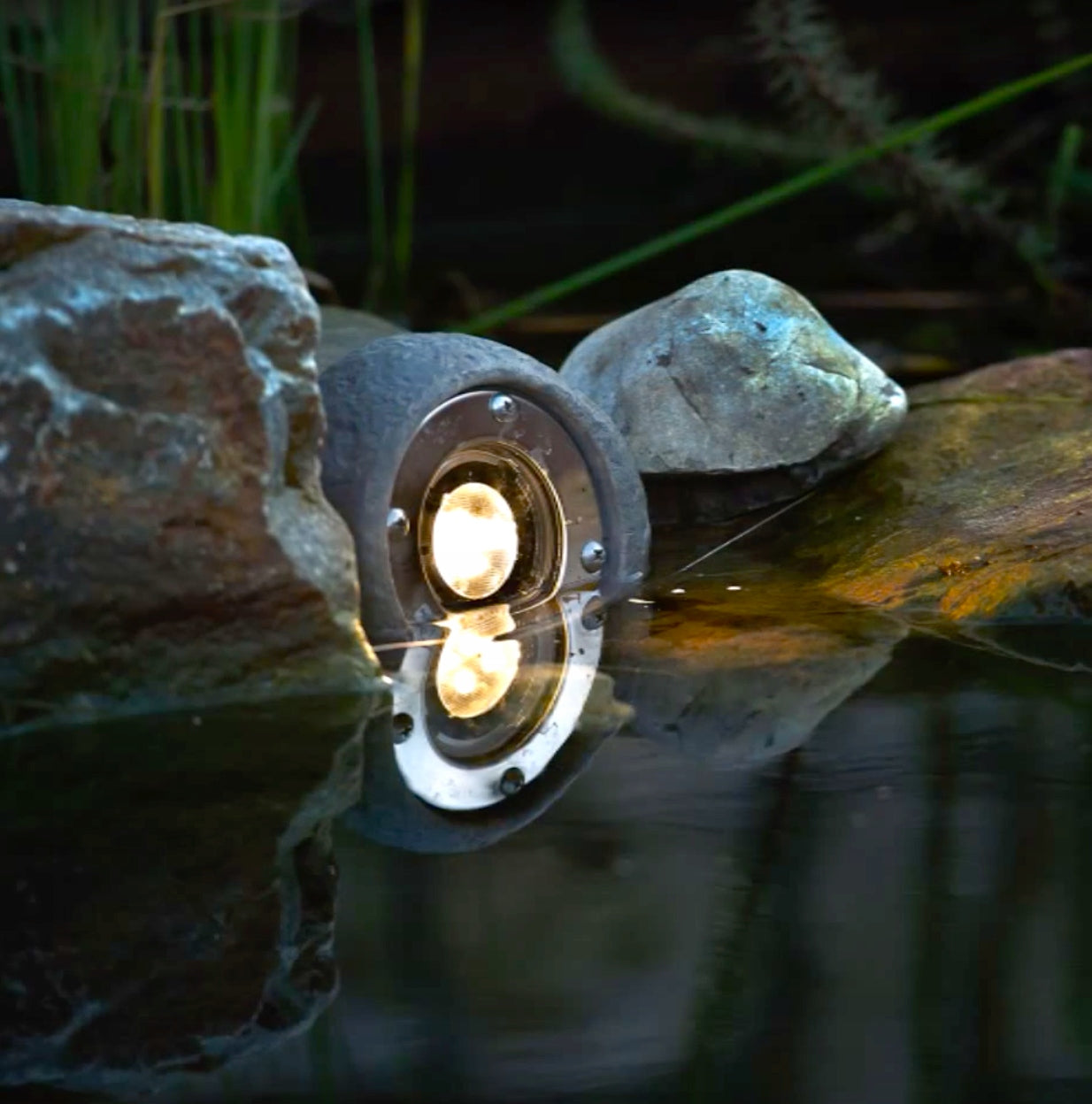 LED sodo prožektorius, IP68 12V AC/DC