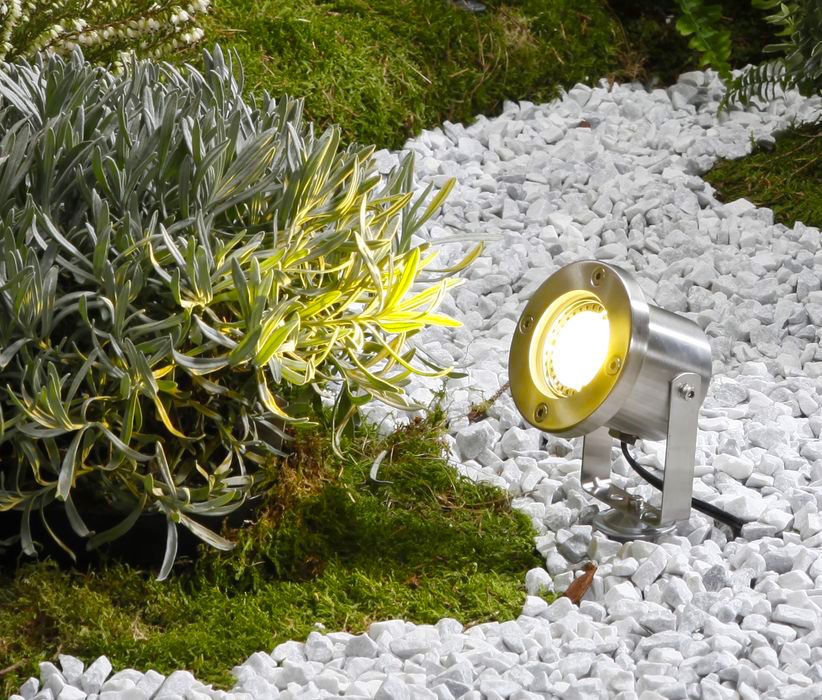 3W LED sodo prožektorius 12V