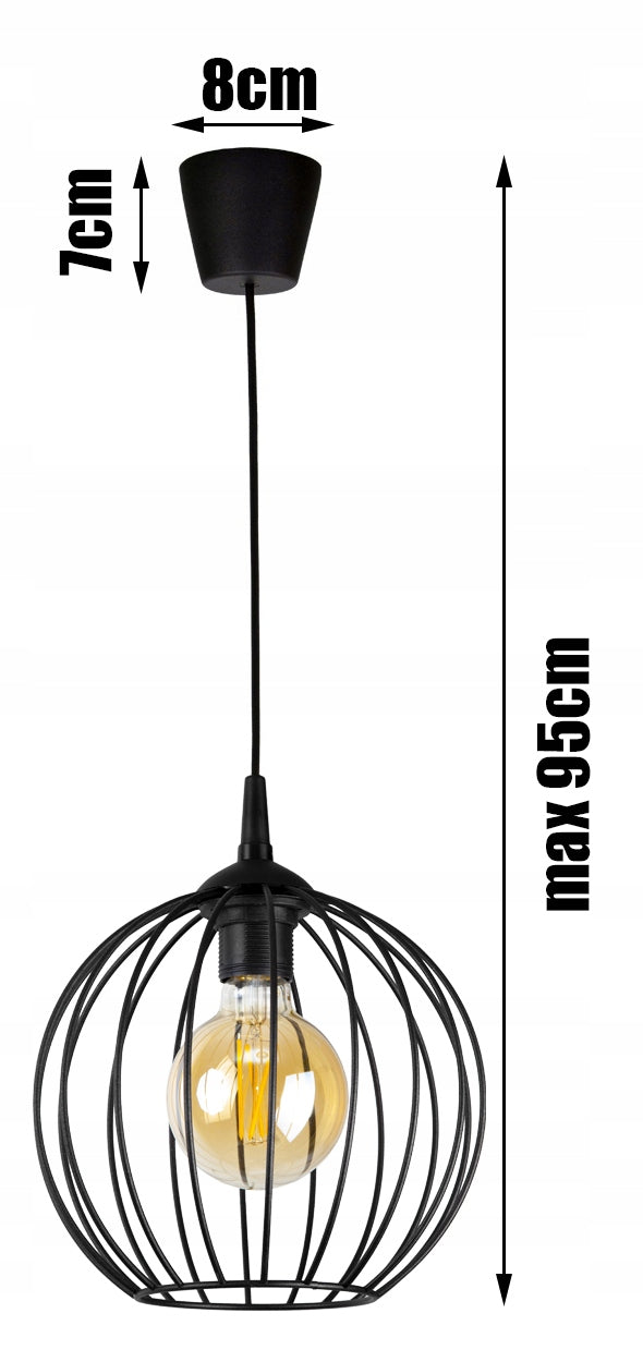 Pakabinamas šviestuvas RETRO LOFT EDISON