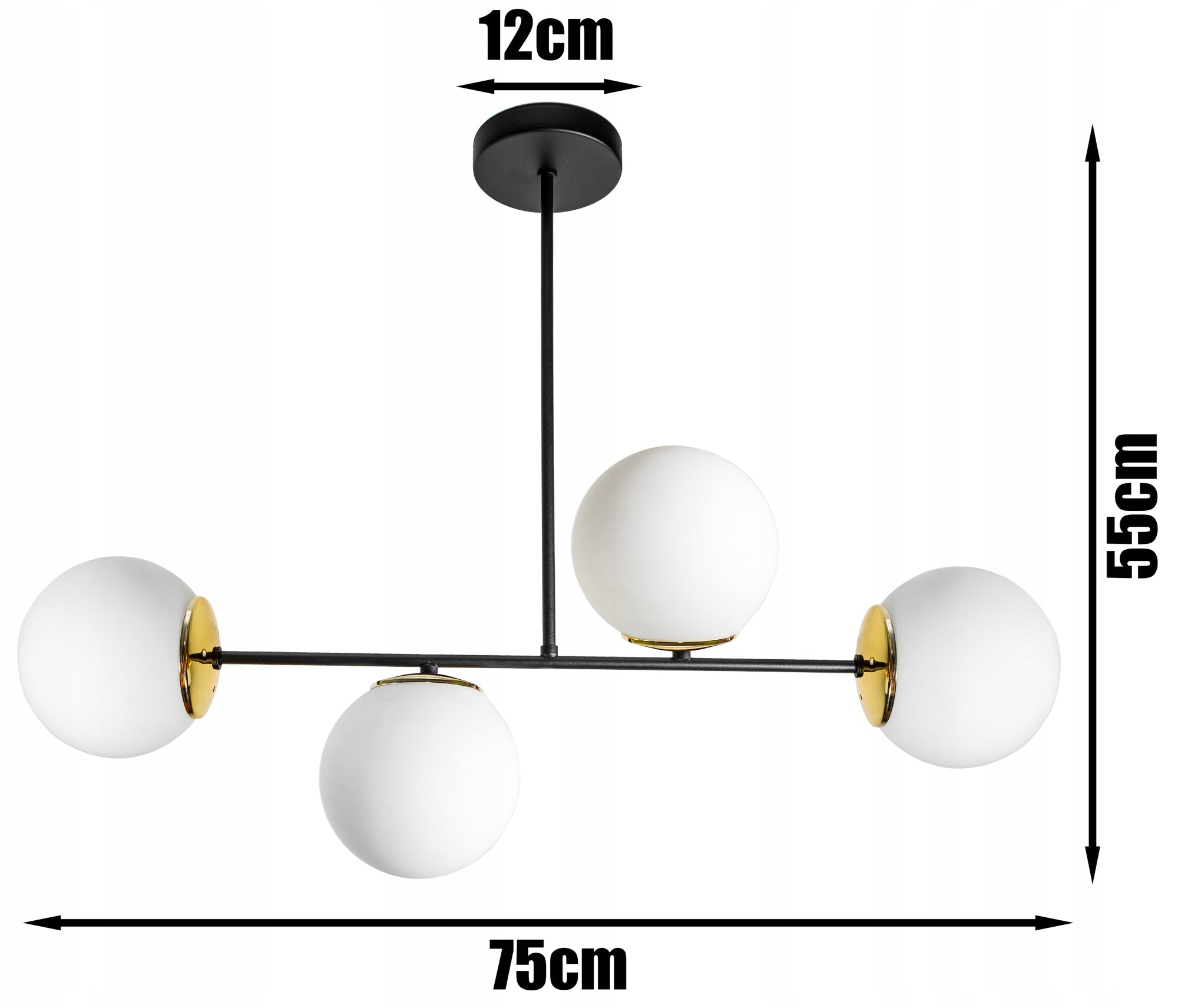 Stiklinis lubinis šviestuvas