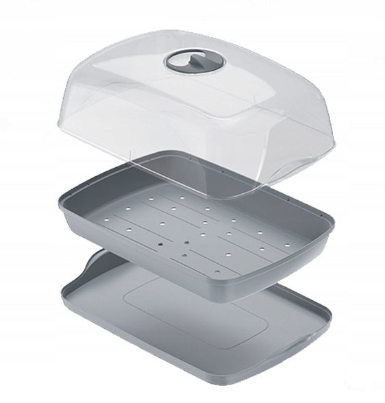 2vnt Stalinis mini šiltnamis 39,1 cm x 25,7 cm plastikas