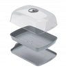2vnt Stalinis mini šiltnamis 39,1 cm x 25,7 cm plastikas