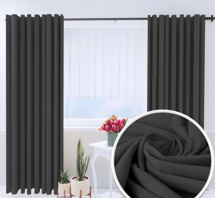 Aksominė VELVET naktinė užuolaida, ilgis pasirinktinai