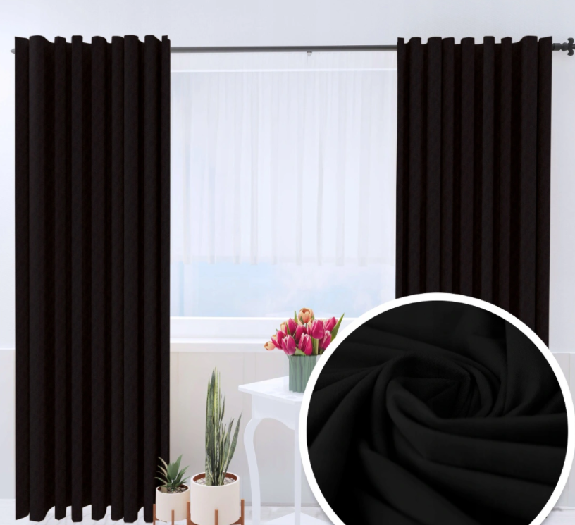 Aksominė VELVET naktinė užuolaida, ilgis pasirinktinai