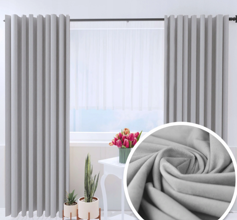 Aksominė VELVET naktinė užuolaida, ilgis pasirinktinai