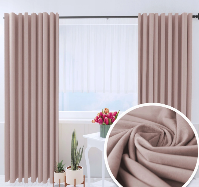 Aksominė VELVET naktinė užuolaida, ilgis pasirinktinai