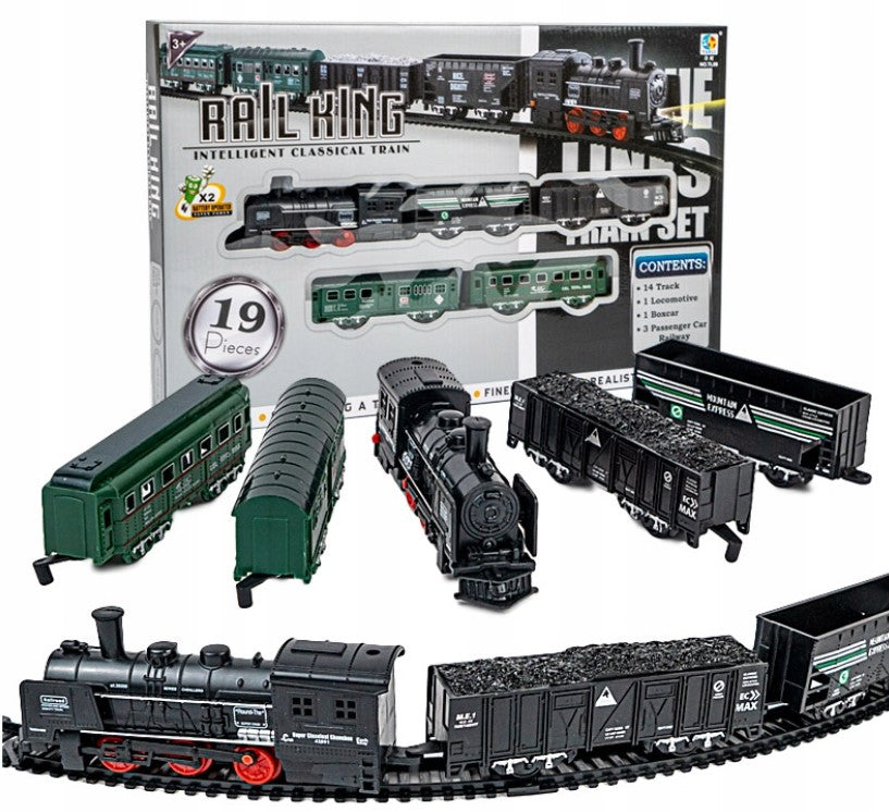 AIG Rail King elektrinis traukinys