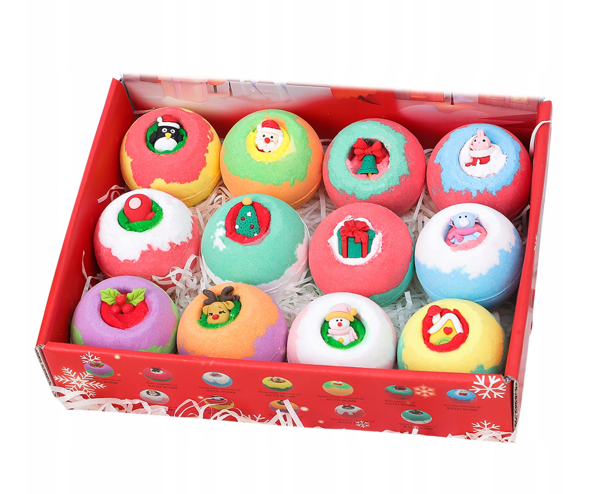 12 vnt. Vonios bombų rinkinys