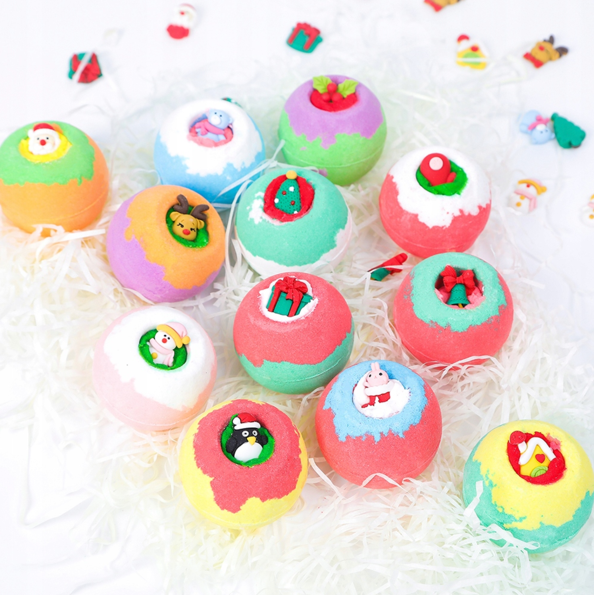 12 vnt. Vonios bombų rinkinys