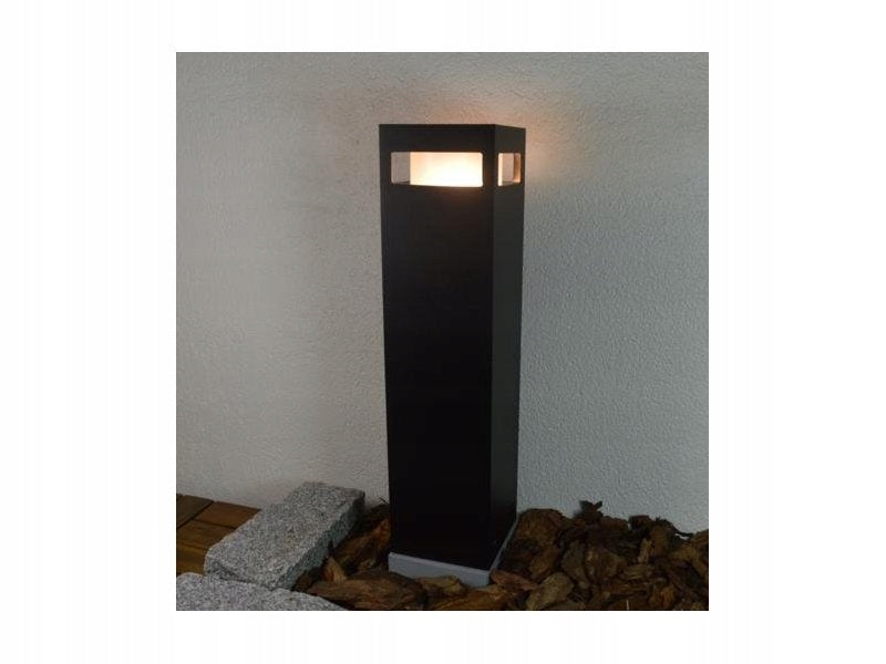 Apšvietimo stulpas RDX, E27, 30cm, pilkas, IP44, A++