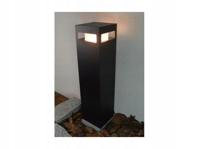 Apšvietimo stulpas RDX, E27, 30cm, pilkas, IP44, A++