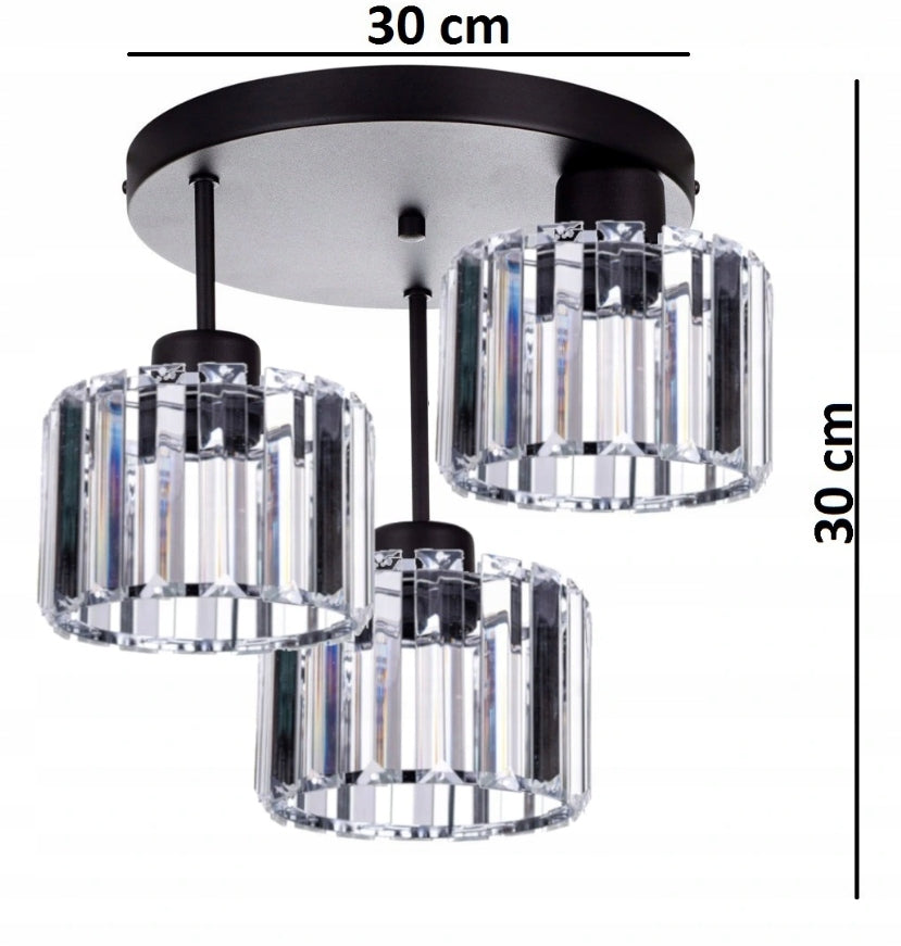 Pakabinamas šviestuvas Light Wave 3xE27