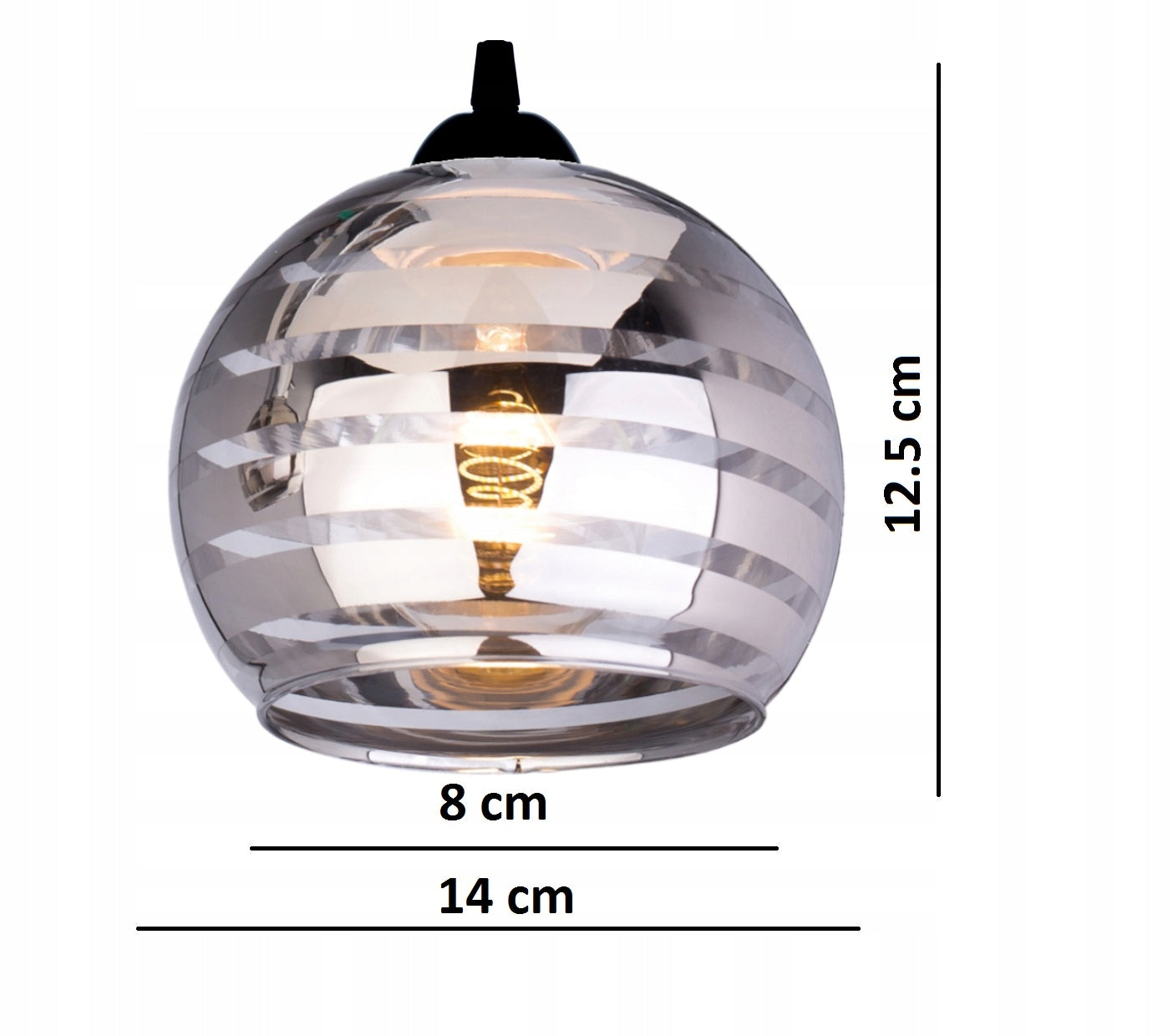 Pakabinamas šviestuvas Light Kule E27 3x60W