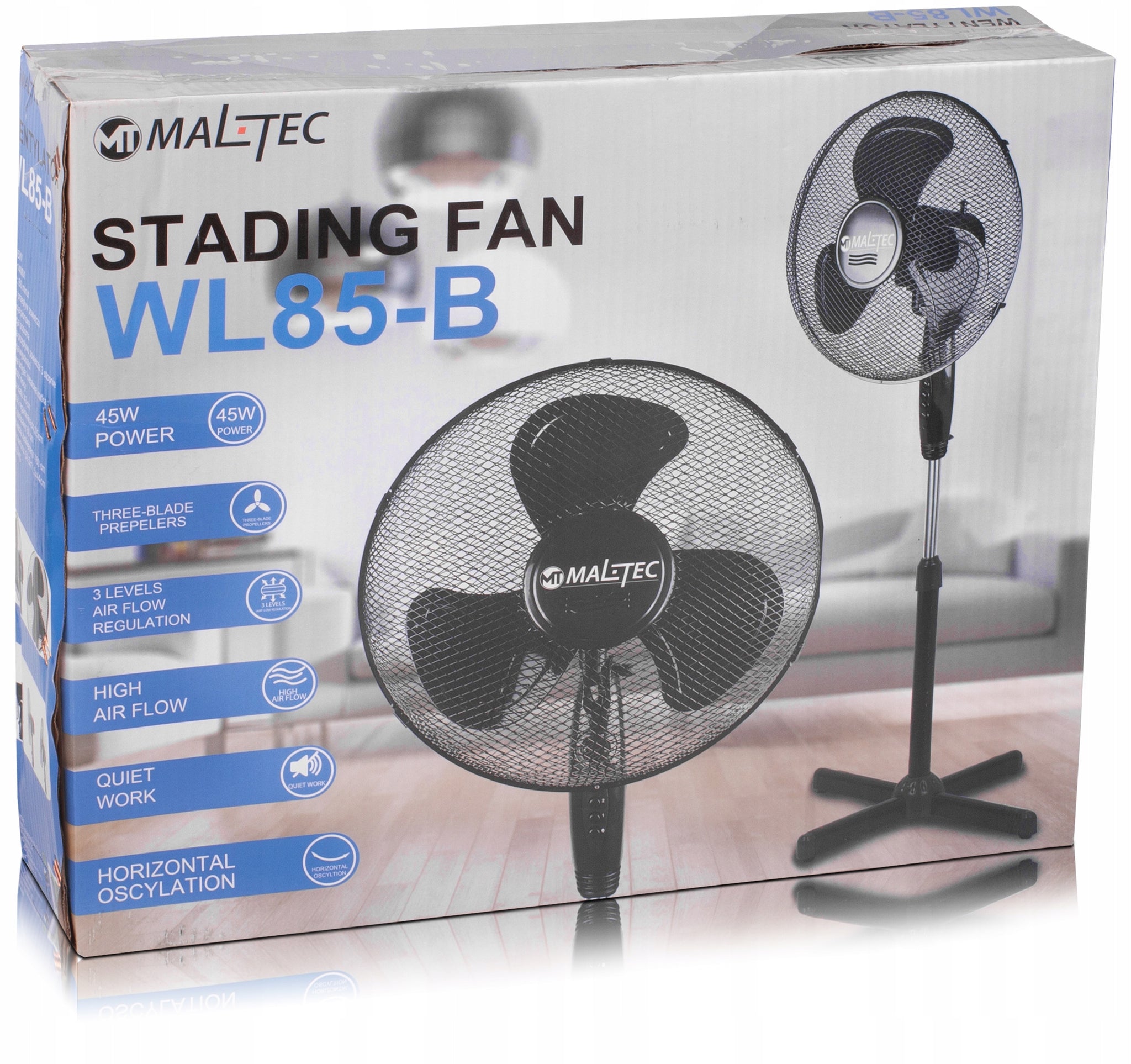 Ventiliatorius MalTec WL85-B 45W