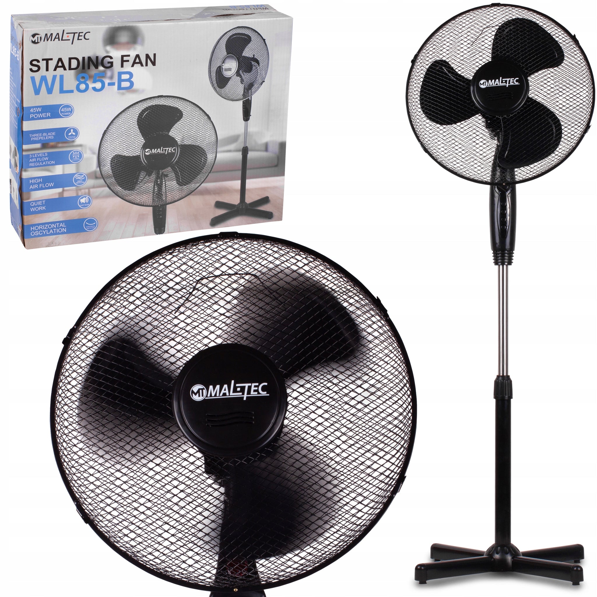 Ventiliatorius MalTec WL85-B 45W