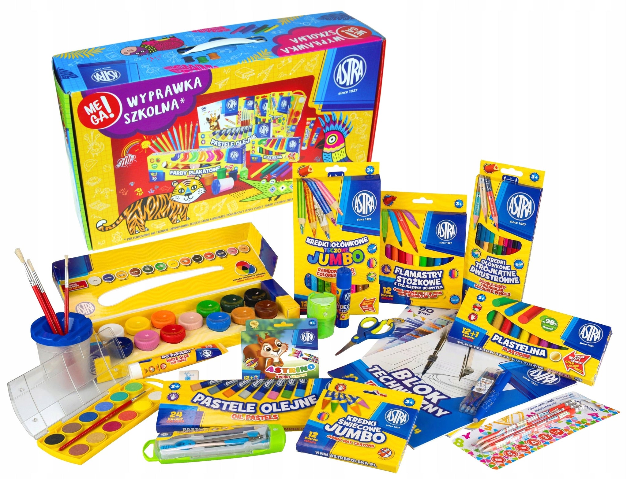 Pirmos klasės Astra kanceliarinis rinkinys