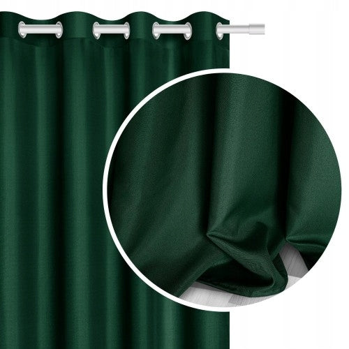 Pusiau tamsinanti užuolaida su žiedais 250 x140 cm