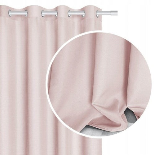 Pusiau tamsinanti užuolaida su žiedais 250 x140 cm