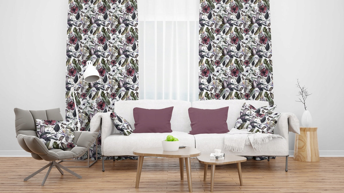 Pusiau tamsinanti užuolaida  250 x 140 cm