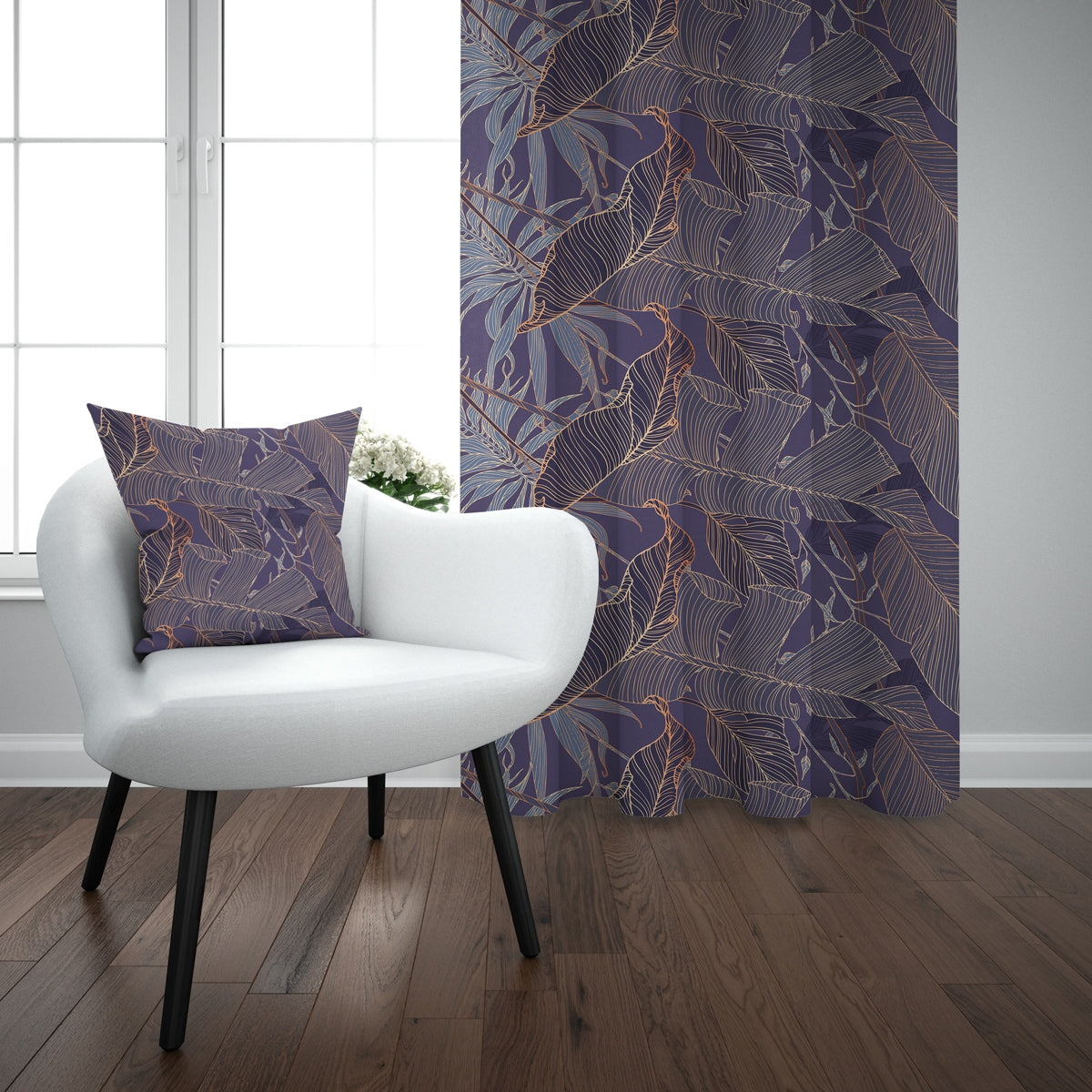 Pusiau tamsinanti užuolaida  250 x 140 cm