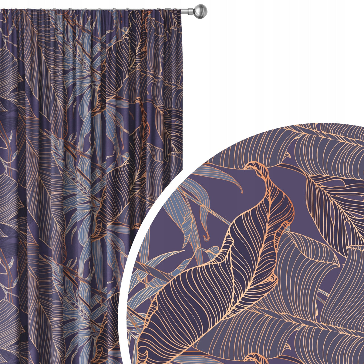 Pusiau tamsinanti užuolaida  250 x 140 cm