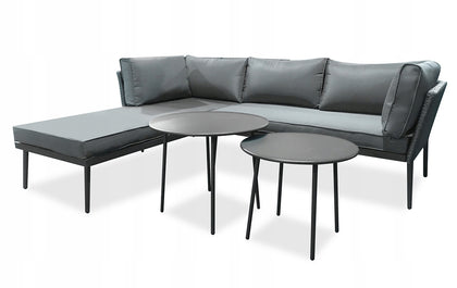 Elegantiškas SPARGA sodo baldų komplektas