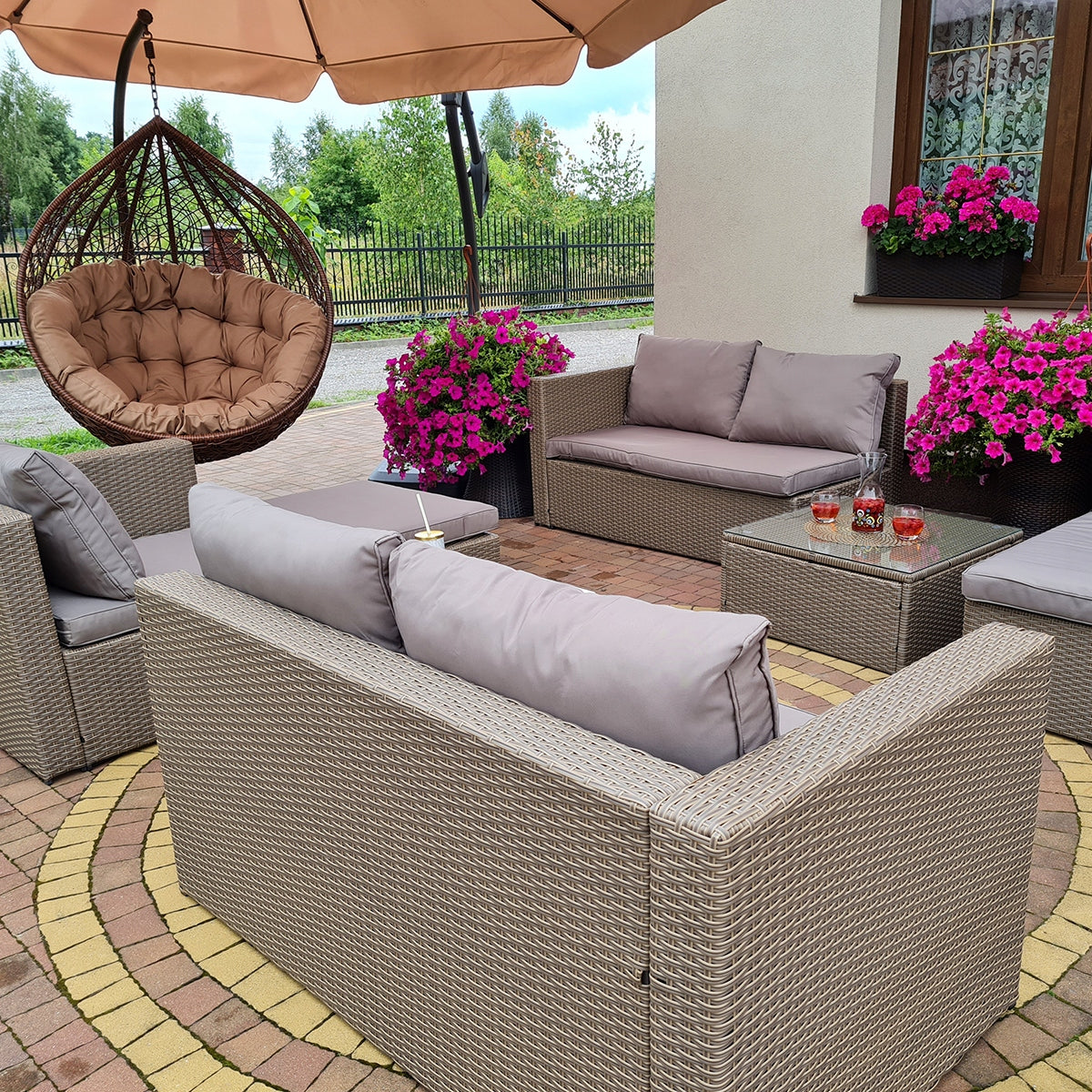 Sodo baldų komplektas FESTA ITALIA