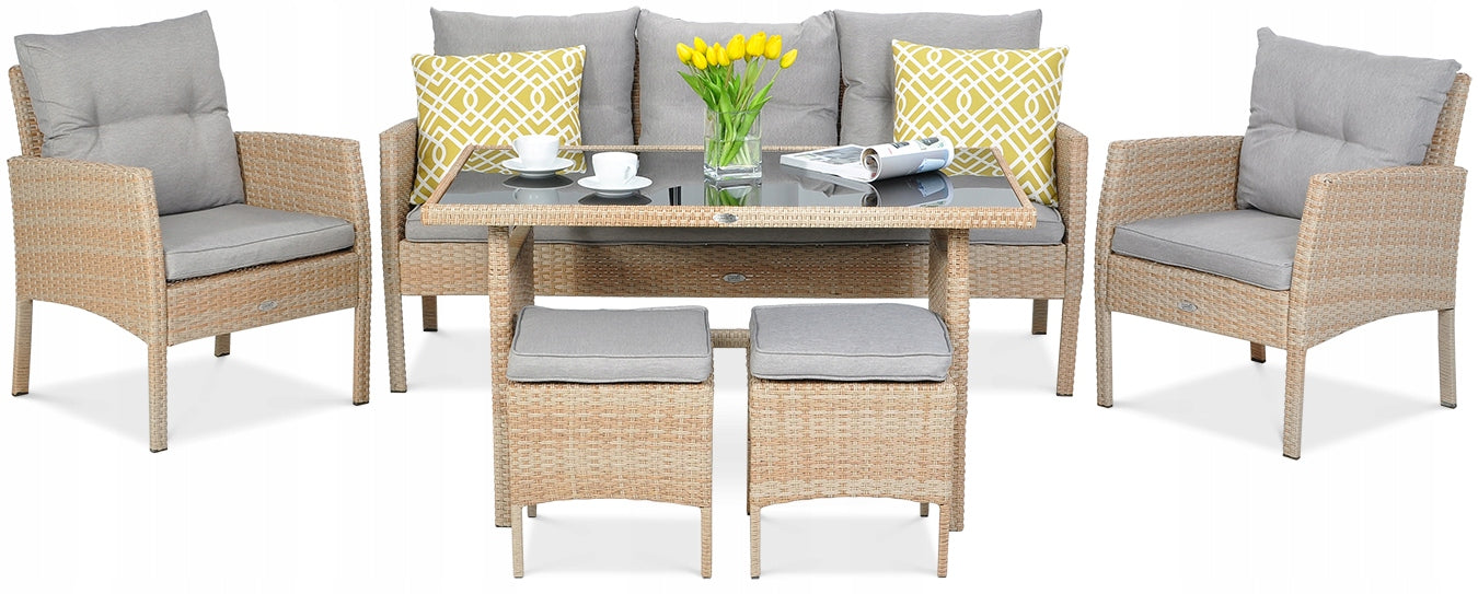 Sodo baldų komplektas Cortina