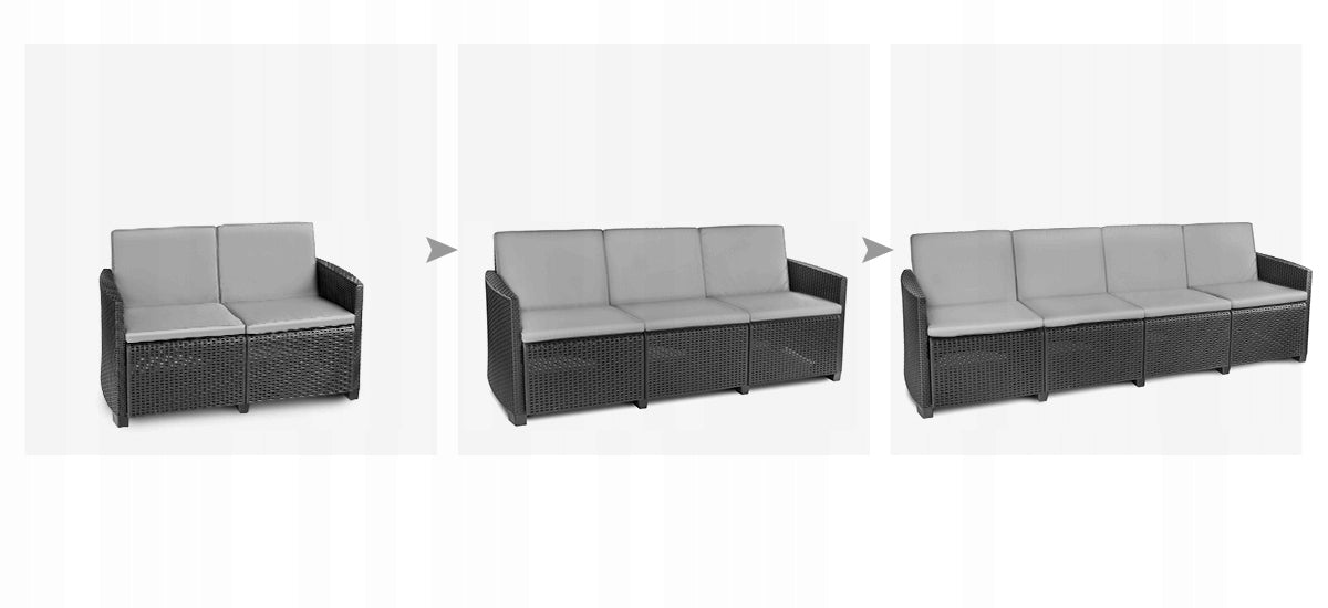 Sodo baldų komplektas KING EUROHIT Garden 8