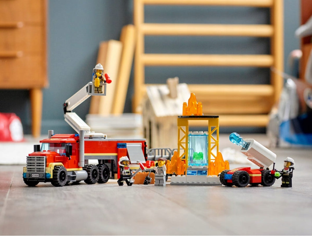 LEGO City 60282 ugniagesių valdymo blokas 6+