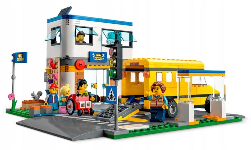 LEGO City mokyklos diena