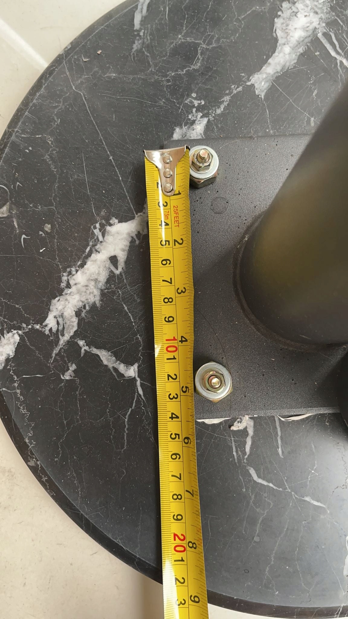 Apšvietimo stulpas YDI G12 300cm juodas