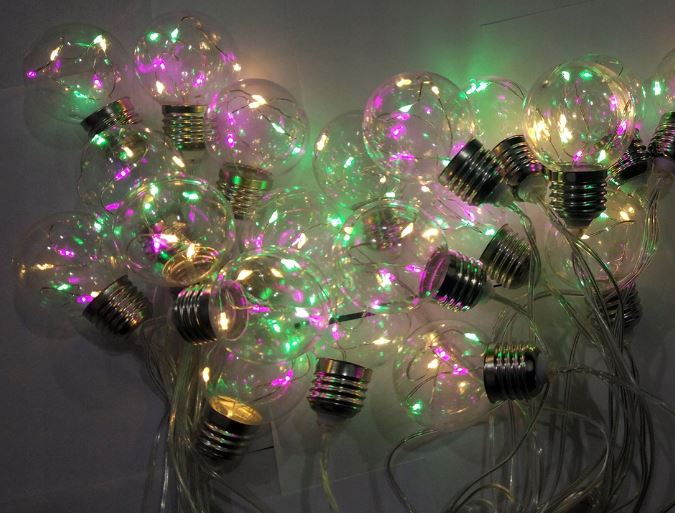 Elektrinė girlianda 20 lempučių su 120 šviesos diodų