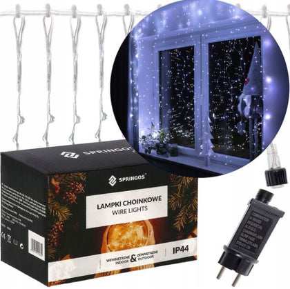 400 LED elektrinė girlianda - varvekliai