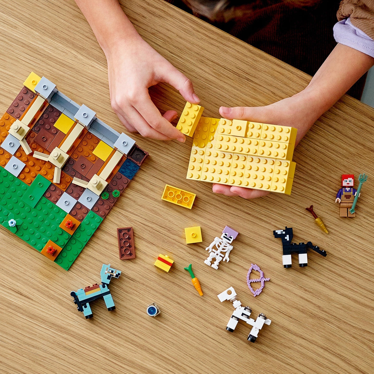 Lego Minecraft žirgynas
