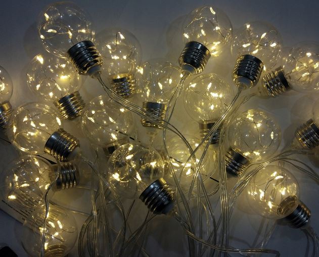 Elektrinė girlianda 20 lempučių su 120 šviesos diodų