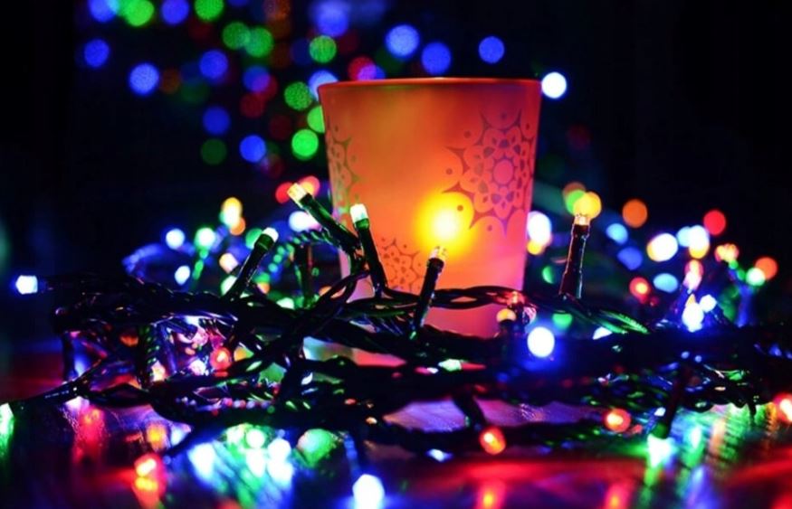 Elektrinė girlianda 1000 LED