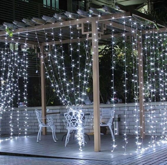 LED užuolaidos 3m x 3m