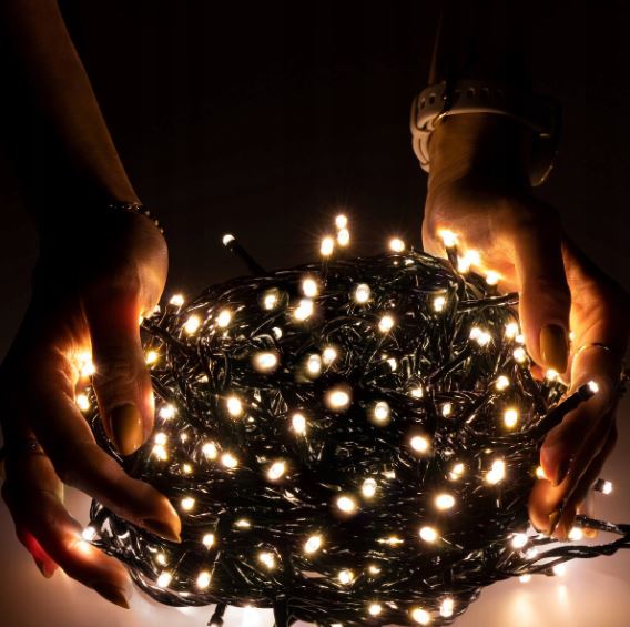 400 LED elektrinė kalėdinė girlianda