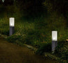 Sodo šviestuvai su saulės baterija - stulpeliai  P-302 17cm 1vnt